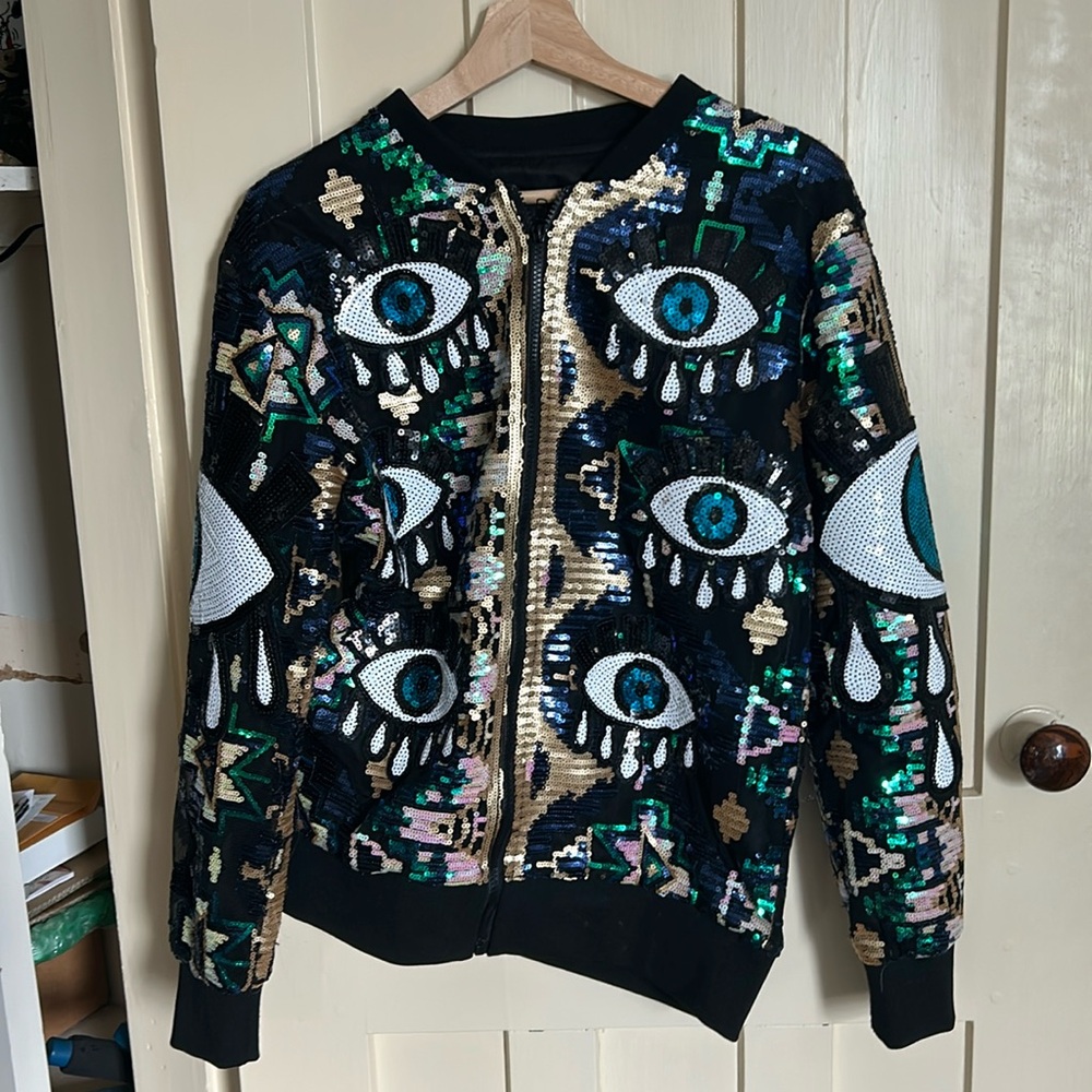 Sequin jacket worn a handful of times
